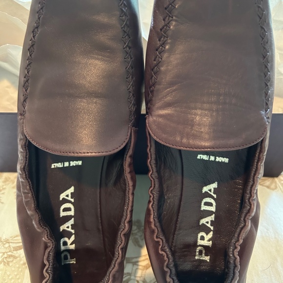 Women’s Prada Scrunch Loafer NIB 37.5 - Picture 3 of 5